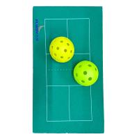 Couleurs adaptées aux besoins du client 	Cour Mat Sports Pickleball Flooring de Pickleball