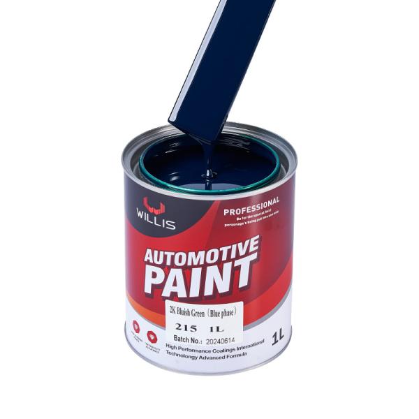 Equipamento mecânico de secagem rápida Automóvel 2K Tinta sólida 2K Verde azulado ((Fase azul)