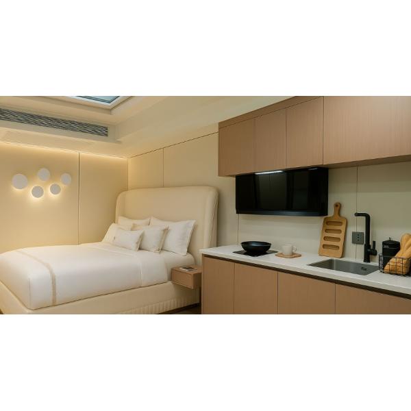 Luxury Bedroom Living Room Modern Prefab Smart Tiny Space Capsule Mobile Modular Container Capsule House Hotel