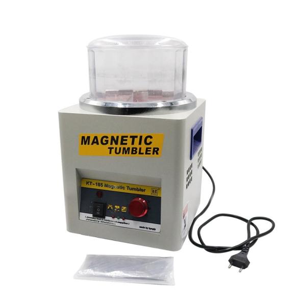 KT-185 Magnetic Tumbler Polishing Machine Jewelry Polisher Finishing 220V/110V