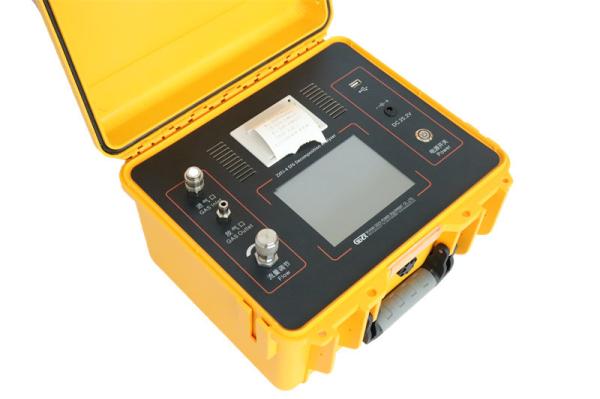 ZXFJ-4 GIS Descomposição de gases SF6 Analisador de gases SF6 Produtos de decomposição SO2、H2S、CO、HF Analisador