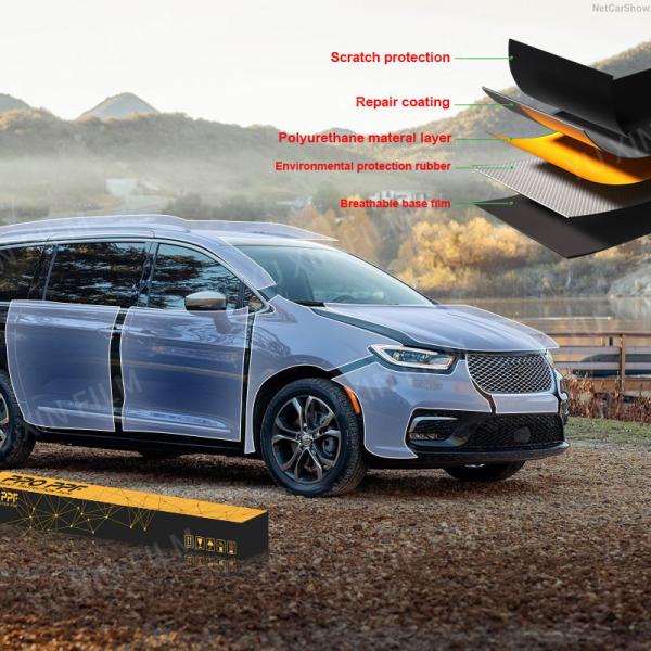 10 Year Warranty TPU Paint Protection Film self healing enhanced gloss Film Clear Film