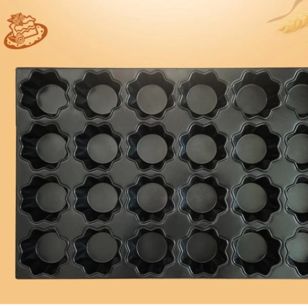Panela de bolo em forma de flor Equipamento de panificação comercial para cozinha