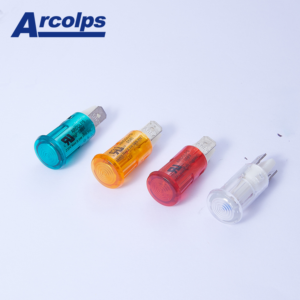 KEMA Approval Plastic Indicator Lights 6V-380V Power Indicator Light