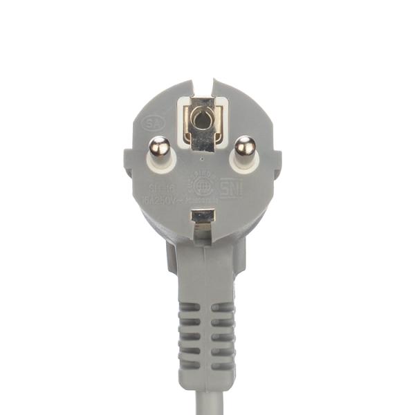Euro Standard VDE Power Cord Cee7/7 Plug with Terminal Stripped Ended 16A/250V H05vv-f Pvc Flexible Cable Commercial