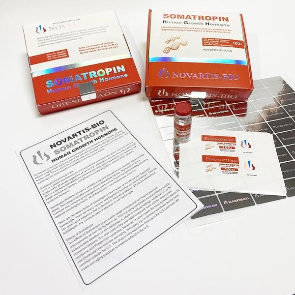 Gh Packaging Labels 1ml 2ml Peptides Injection Labels