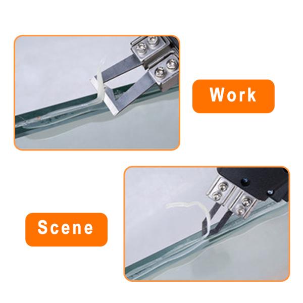 Машина резца ножа клея лопаткоулавливателя особенная горячая с 2 видами лезвий