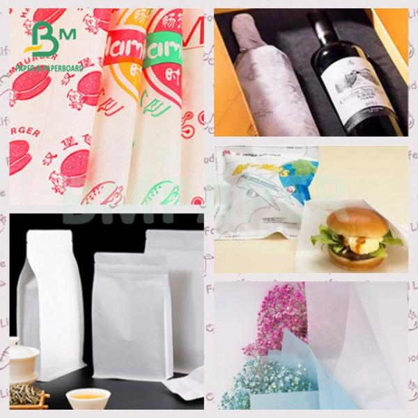 Ширина ролика 120 см Пищевой класс 33 ггм 35 ггм MG Белый Kraft Paper Roll