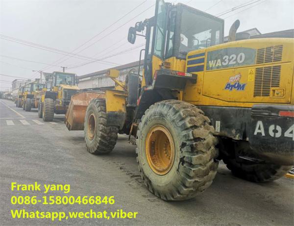 Diesel Fuel Used Wheel Loaders Manual Transmission 2.6 Cbm Bucket Capacity