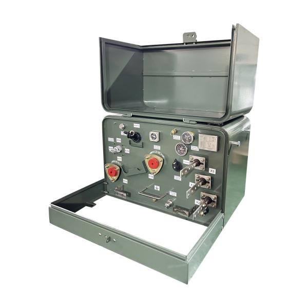 50kva Single Phase Pad Mounted Distribution Transformer Oil Immersed 12.47KV To 120V 304 Stainless Tank