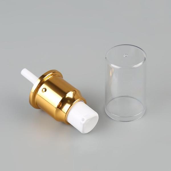 20/410 20mm Treatment Cream Pump UV Gold Foundation Powder Pump For Bottle