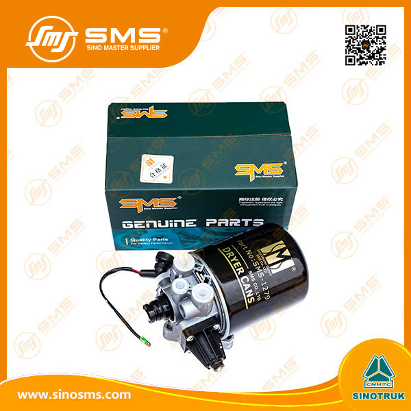 Части шасси тележки SMS-40278 Sinotruk Howo проветривают сушильщика WG9100368471