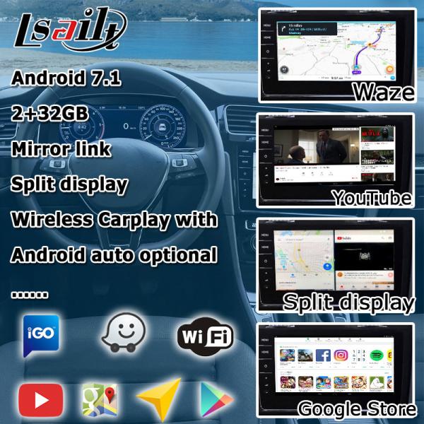 Multi подъем системы навигации MCU автомобиля андроида языков для гольфа Mark7 Фольксваген