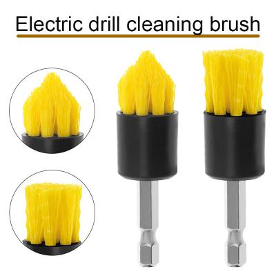 2pcs Multifunctional Electric Spin Scrubber Cleaning Brush Drill Brush Set