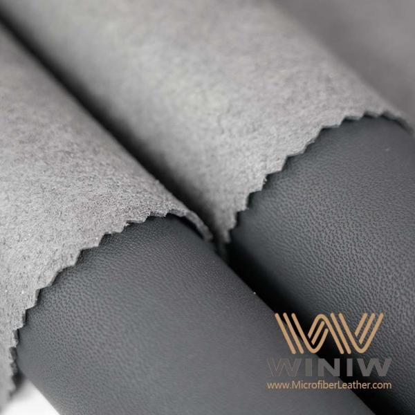 Waterproof Microfiber PU Leather Plain Upholstery Fabric For Car Interior