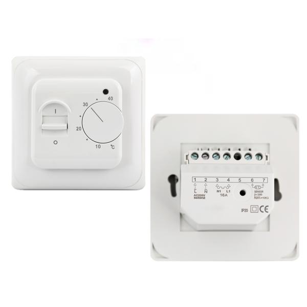 топление термостата комнаты цифров высокой точности 230ВАК электронное для катушки вентилятора