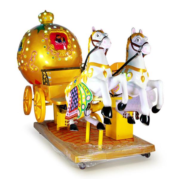 Classic Wagon Simulator  Kids Arcade Machine /  Coin Operated Kiddie Horse Ride