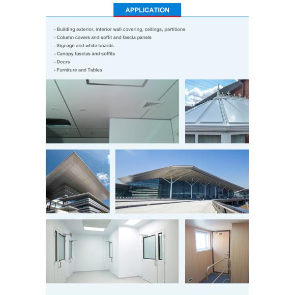 панели сота 25mm покрытие плакирования алюминиевой составное 1250mm анодированное