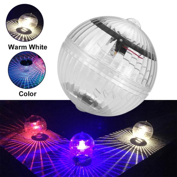 Outdoor Floating Ball Lamp Solar Party Garden Decor Lights Solar Led Light Outdoor Changing Water Drift Swimming Pool Light