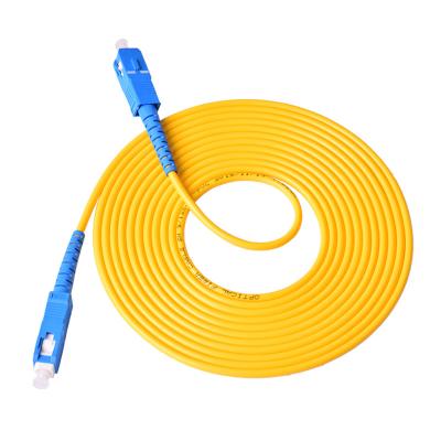 1M 3M 5M 10M 20M 30M LC To LC Fiber Optic Patch Cord Jumper Cable SM Simplex Single Mode Optic Cable For Network