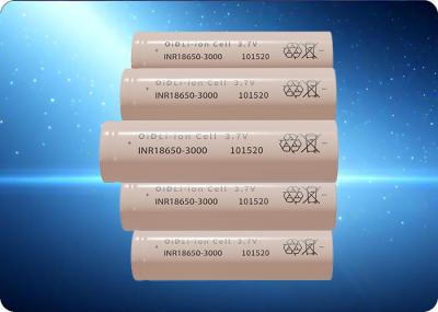 500 ciclos Batería recargable a baja temperatura 18650 3.7 V 3000mAh Batería personalizada
