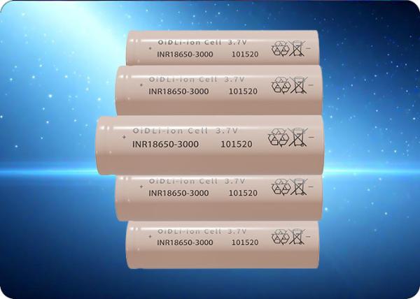 500 ciclos Batería recargable a baja temperatura 18650 3.7 V 3000mAh Batería personalizada