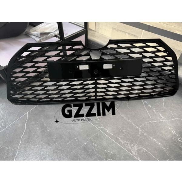Grille avant en plastique ABS pour Toyota Vios 2023 pour pare-chocs de voiture modifiée avec lumière Zimin Auto Parts