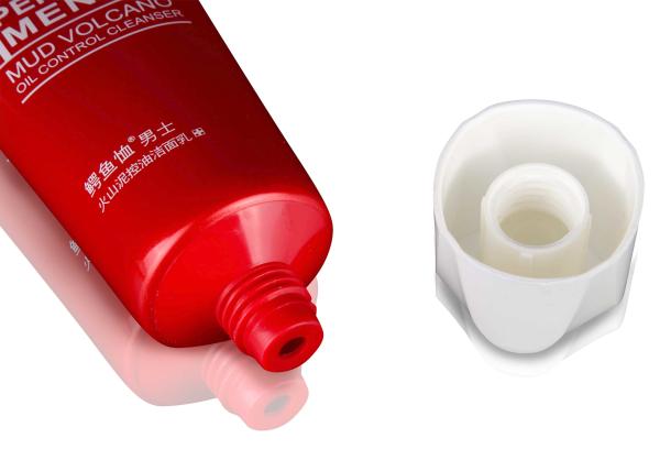 Cleanser Cosmetic Tube Containers / 2.02 Fl. OZ / 30g Plastic Tube Cosmetic Packaging