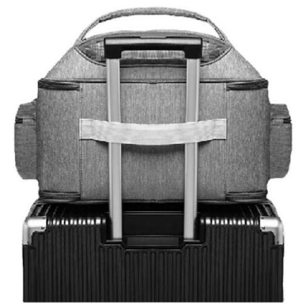 Расширяемая портативная сумка любимца с авиакомпанией плечевого ремня одобрила