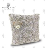 Coussin d'oreiller en peluche chaud et adorable Coussin d'ours en peluche doux et adorable