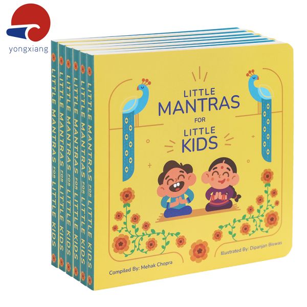 Glossy / Matte Children's Board Books 4C Story Book Printing