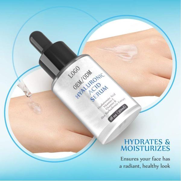 30ml Hyaluronic Acid Serum For Face 100 Pure Natural Moisturizer To Hydrate Skin