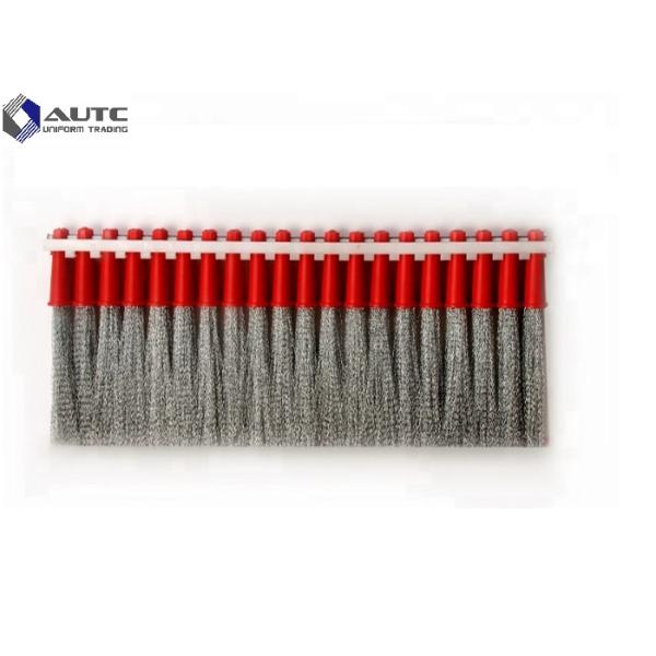 Sweeper Broom Stainless Steel Strip Brush , Industrial Cleaning Brushes Airport Runway