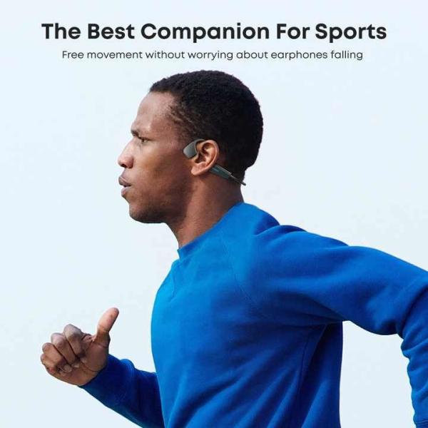 Vente à chaud casque à oreille ouverte casque étanche Bluetooth sans fil casque de sport casque conduction osseuse casque