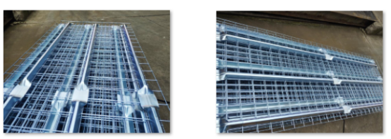 Wire Decking For 3 Depth Warehouse Storage Rack