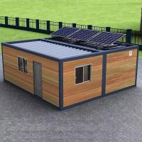 Maison modulaire de luxe avec salle de bains maison de conteneurs préfabriquée de 20 à 40 pieds Maison de conteneurs en bois à énergie solaire