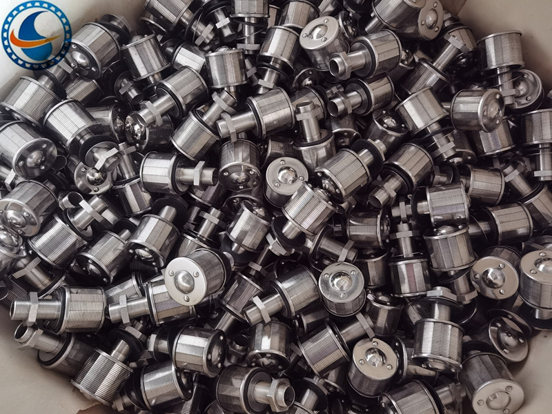 Сопла фильтра нержавеющей стали OEM 304 316l для экрана провода Джонсона Vee