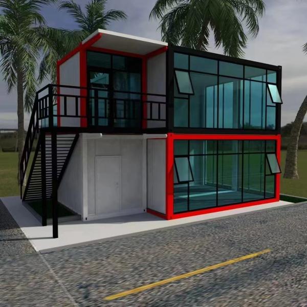 Fabrique Luxe Hôtel de design moderne Expédition Container détachable Maison résidentielle Petite maison préfabriquée
