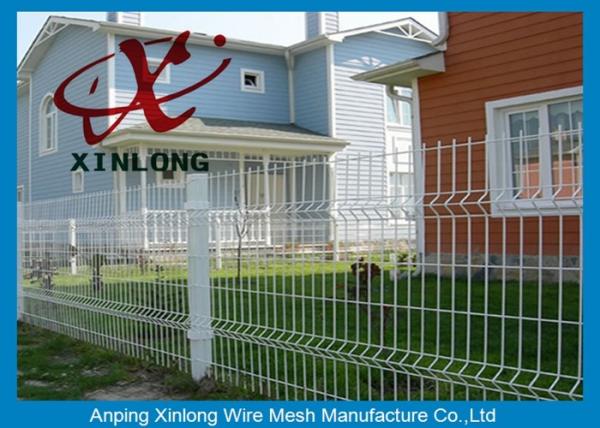Customized Size Welded Wire Mesh Fence Screen Green / Red / Yellow / White Color