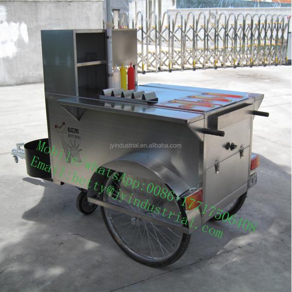 220V Mobile Food Cart Street Vending Tricycle/Electric Hot Dog Cart for Other Purposes