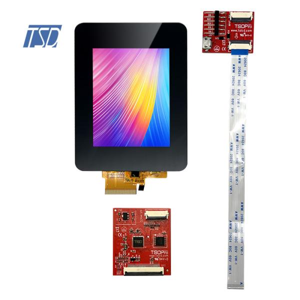3,2 relação capacitiva da tela HMI do protocolo 240x320 Res Lcd de UART com CTP