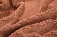 Doux et confortable, chaud et consolidant le tissu de mélange de coton de laine de Shu Velveteen 170cm