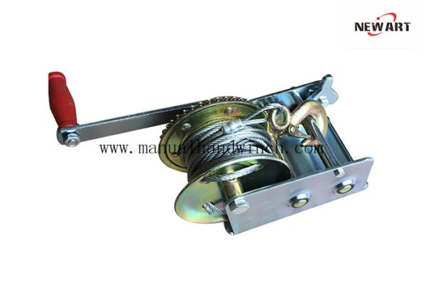 Greenhouse / Agriculture 2500 Lb Small Hand Crank Winch Portable Hand Winch Handling