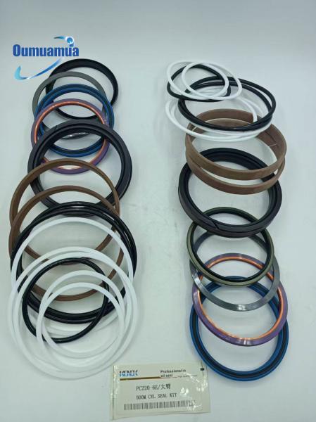 Kit de vedação do cilindro de reparação do ODM para escavadeira Komatsu PC220-6E
