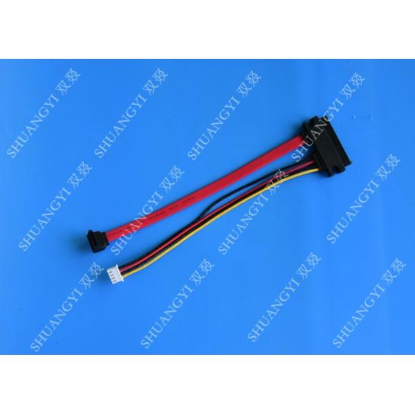 SATA 5 PIN SATA POWER +7 PIN SATA DATA TO 22PIN COMBO SATA CONNECTOR