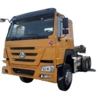 30 toneladas de segunda mão 6x4 Usado HOWO Dump Truck 371 Dump Truck Usado Amarelo Direção esquerda