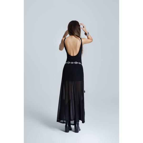 Unisex Y2k Casual Ladies Clothes Bodycon Long V Neck Dresses for Women Woven Designer