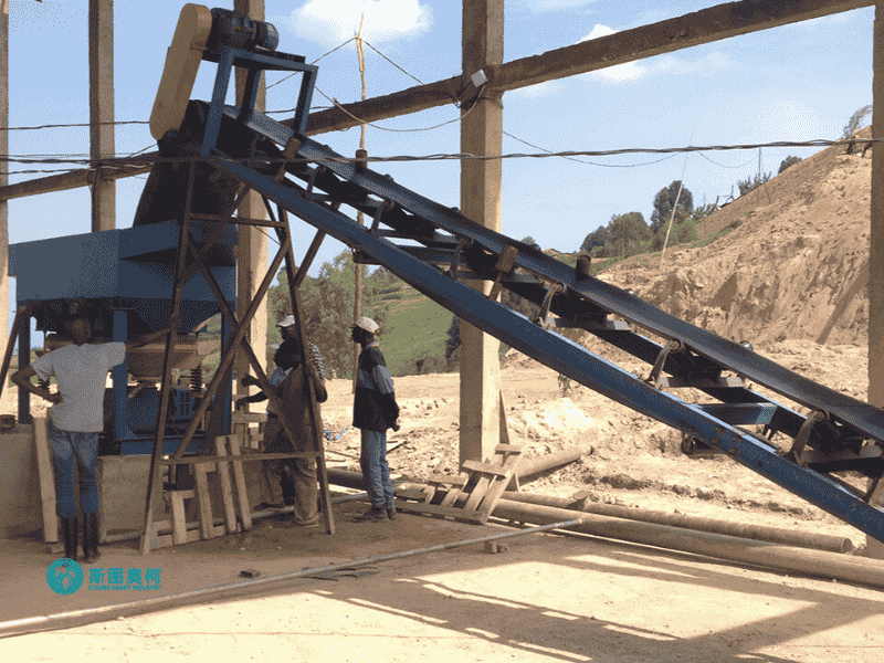 Jigger Machine Ore Beneficiation Equipment 1.5TPH-20TPH Capacity
