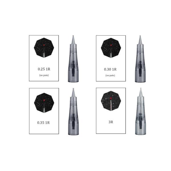 1RL agujas del cartucho del maquillaje del tatuaje de la UGP Peramanent para el tatuaje de Solong