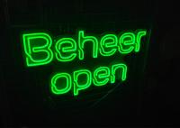14 Color Silica Gel Lighting Letter Billboard Vasten Open